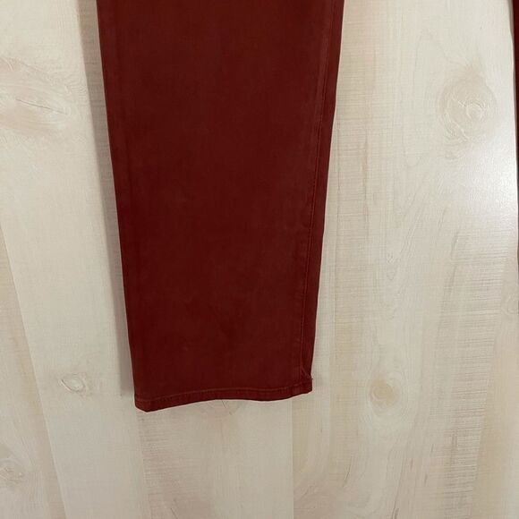 AG Adriano Goldschmied the graduate tailored leg rust pants jeans, size 14 - Picture 6 of 16